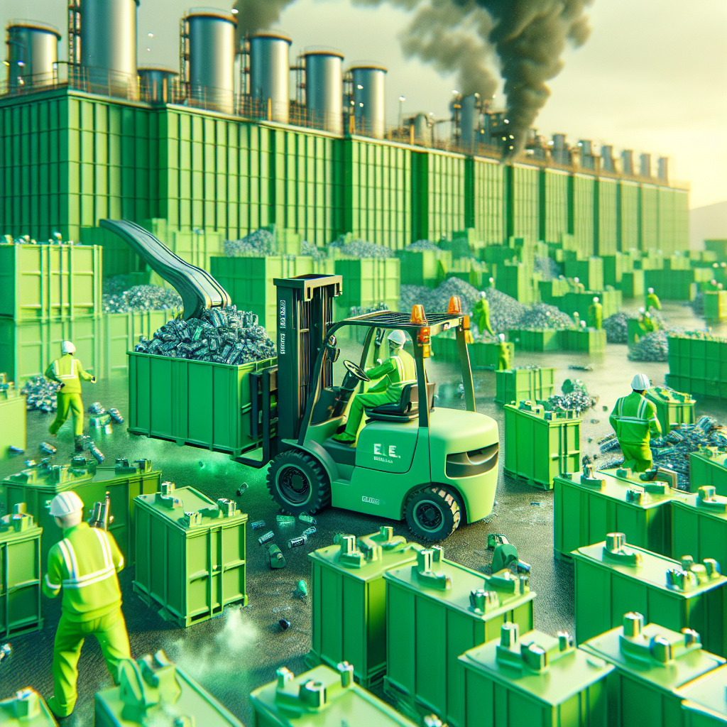 Tracción Industrial: Eliminación Segura de Baterías de Montacargas y Beneficios para el Sector