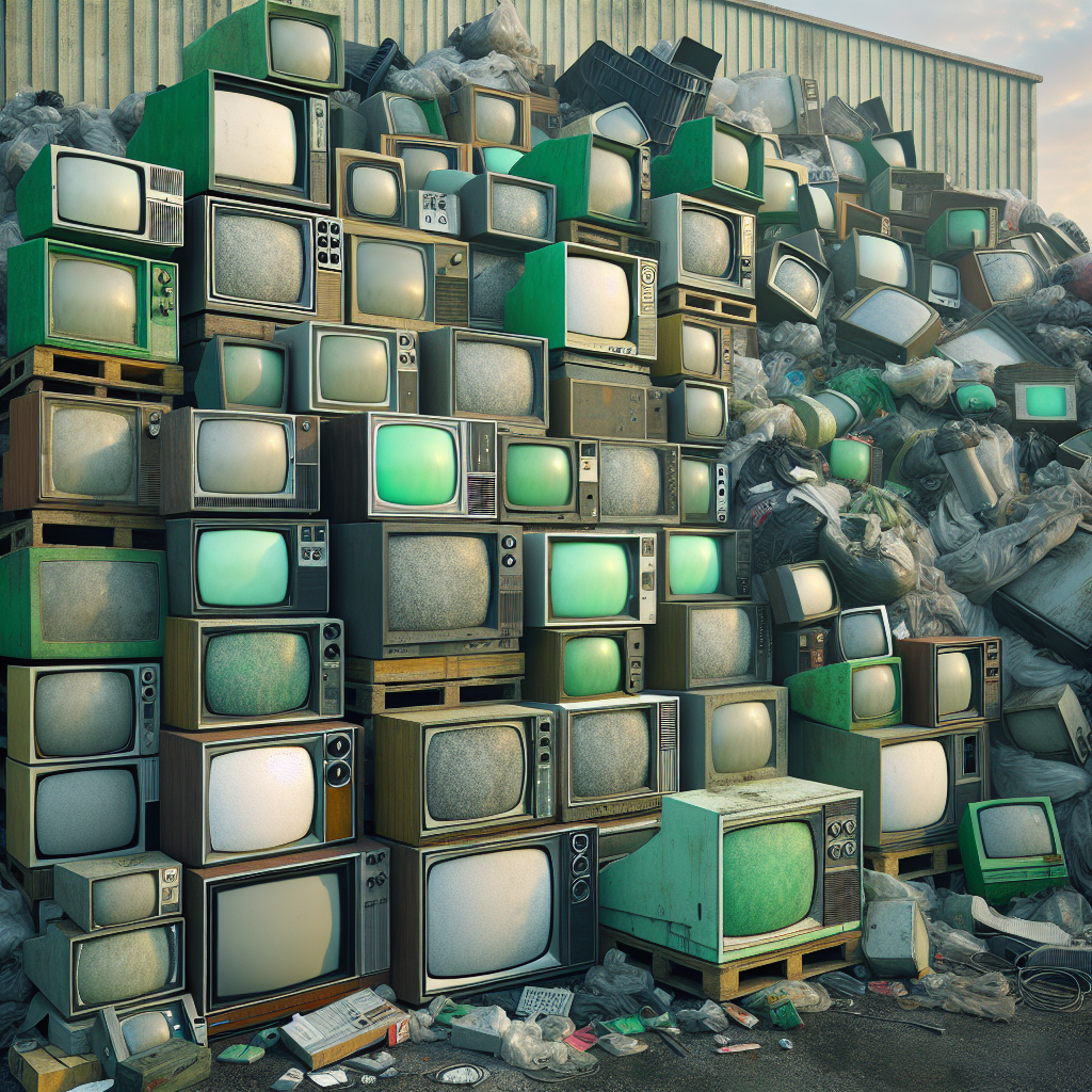 Old TVs (CRT/LCD): where and how to dispose of them.